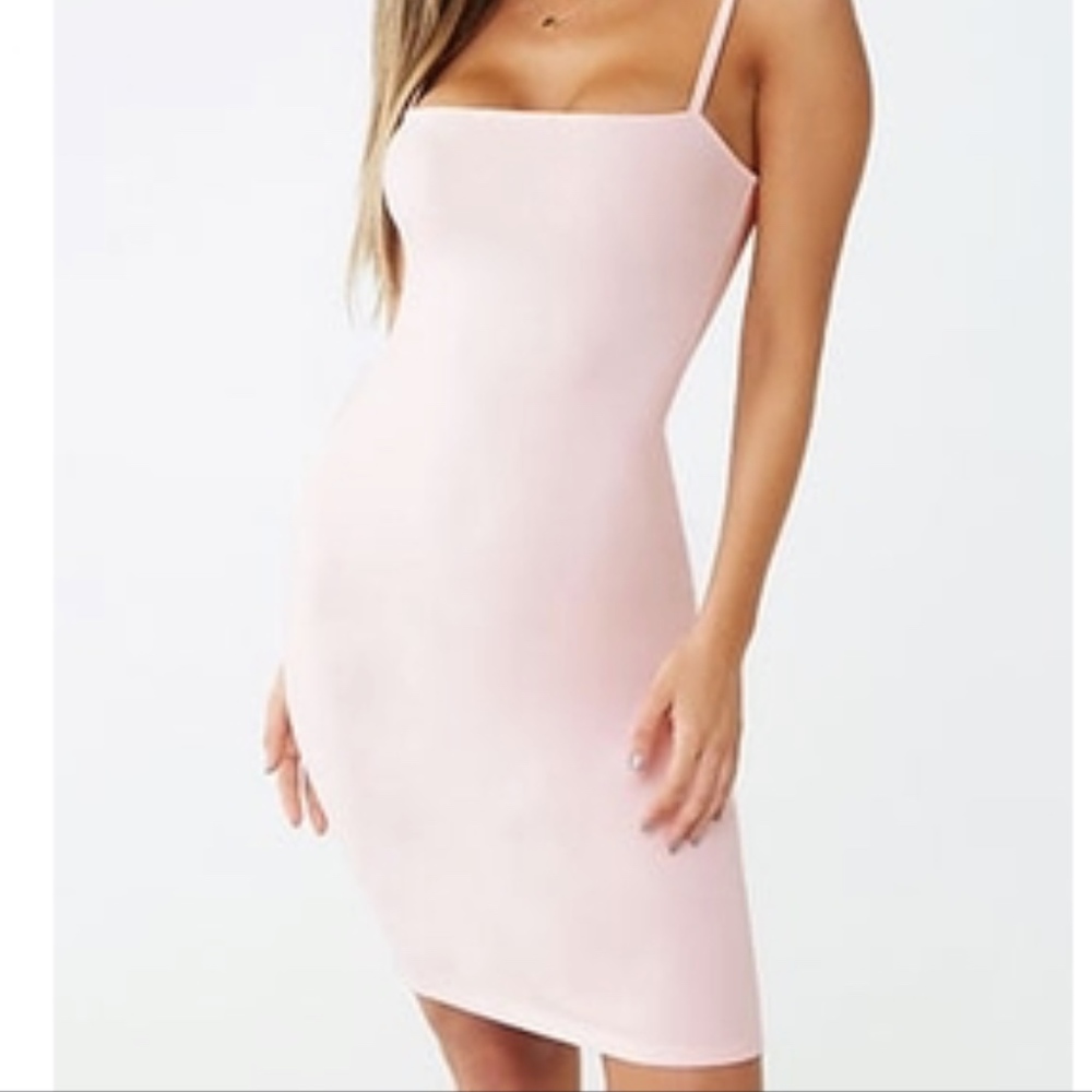 Forever 21 Bodycon Mini Dress - Pink